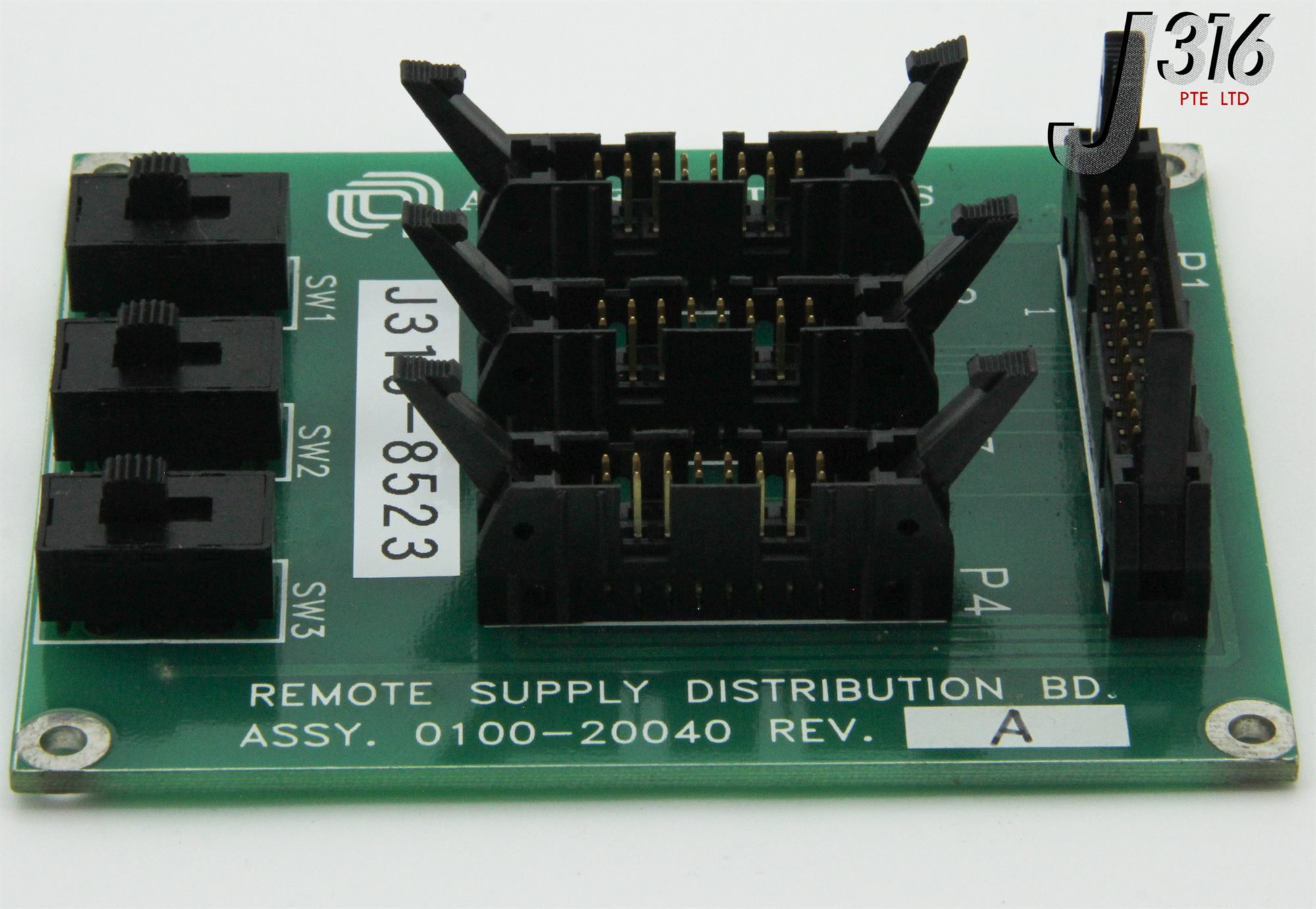 8523 APPLIED MATERIALS PCB REMOTE SUPPLY DISTRIBUTION 0100-20040